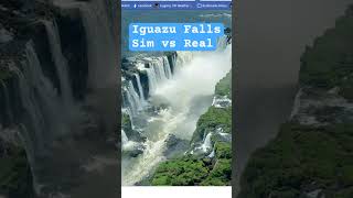 Iguazu falls #cli4D #asobo #helicopter #microsoftflightsimulator2024