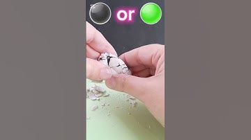 Will you guess the color? ASMR satisfying clay cracking sound #guess #challenge #asmr