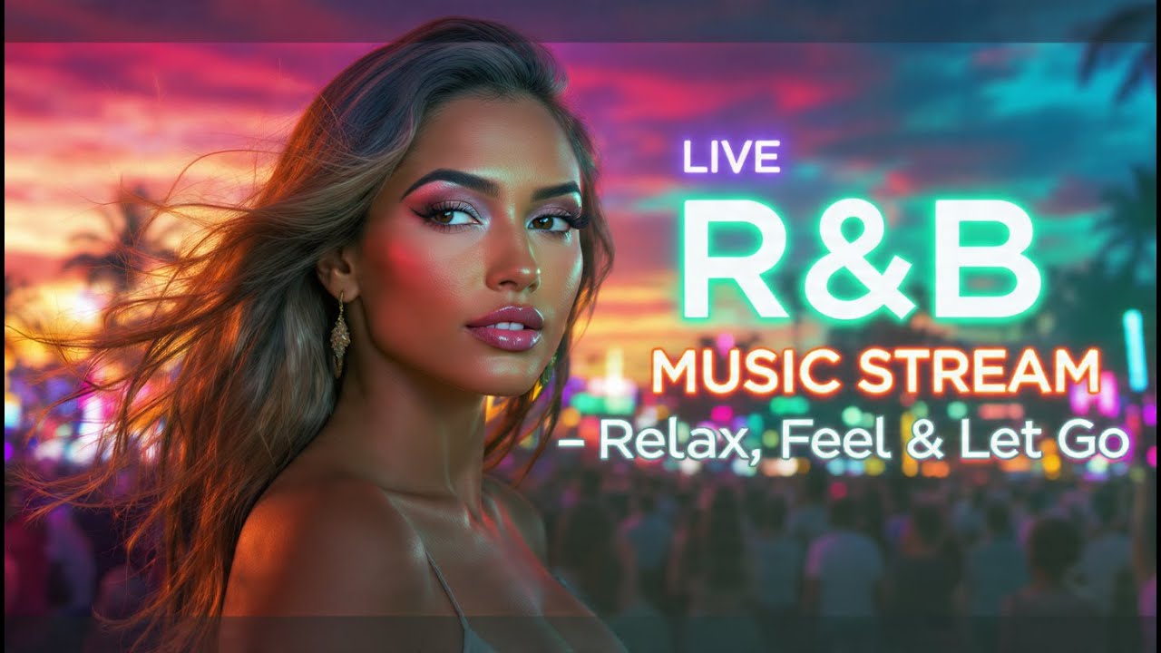 LIVE R&B Music Stream — Relax, Feel & Let Go