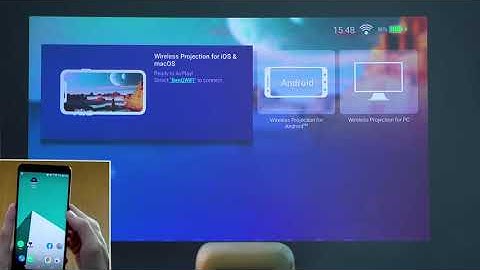 How to Install & Control Projector Remotely with Your Smartphone - BenQ Wireless Portable Projector