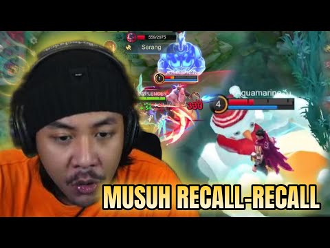 MUSUH RECALL-RECALL DEPAN DWIWOII DAN MABAR VIP - LANGSUNG KASIH PAHAM - Mobile Legends