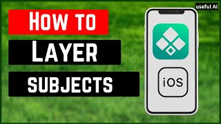 How to Layer subjects in WIDGY - HOMESCREEN DESIGN
