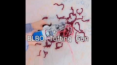 Tufting Carpet Process | BLBO Tufting Gun