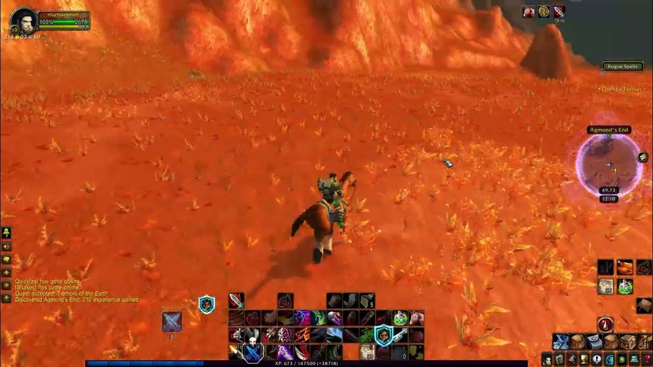 Tremors of the Earth Wow Quest Wow Classic Season of Discovery wow hc YouTube