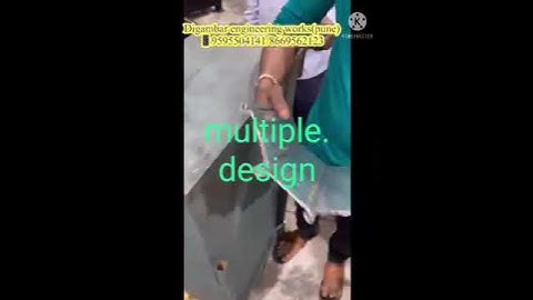 MultipleDesign RollingShutterMachine #roofing #rolling #shutter #ring #spring 📲9595504141/8669562123