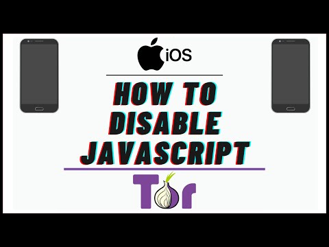 How To Disable JavaScript in The Tor App Using An IOS Device