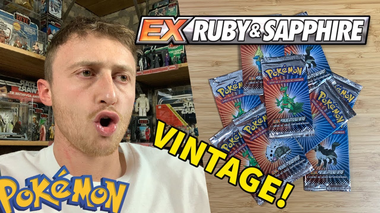 *⭐️ VINTAGE POKEMON CARD OPENING!🔥* Opening EX RUBY & SAPPHIRE PACKS ...