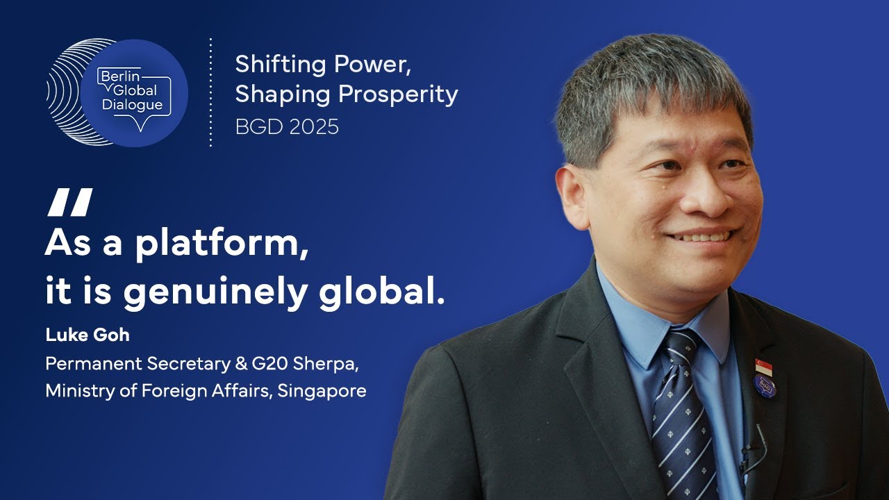BGD 2025: Luke Goh, Permanent Secretary & G20 Sherpa, Ministry of Foreign Affairs, Singapore