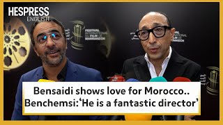 Director Faouzi Bensaidi expresses his love for Morocco.. Benchemsi: 'He is a fantastic director