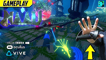 PUZZLE ADVENTURE WITH FINGER TRACKING | Naau: The Lost Eye Gameplay (HTC Vive, Oculus, Index)