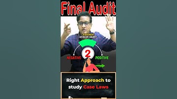 Right Approach to study Case Laws | Siddharth Agarwal Audit