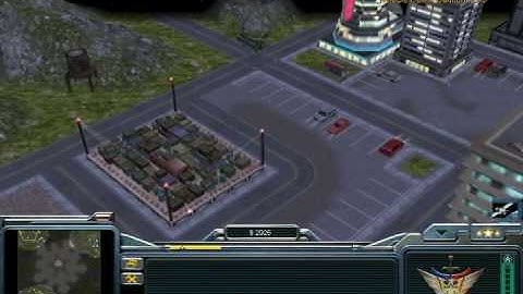 Command & Conquer Generals: Zero Hour - Challenge Mode (Hard) USA Air Force vs Townes