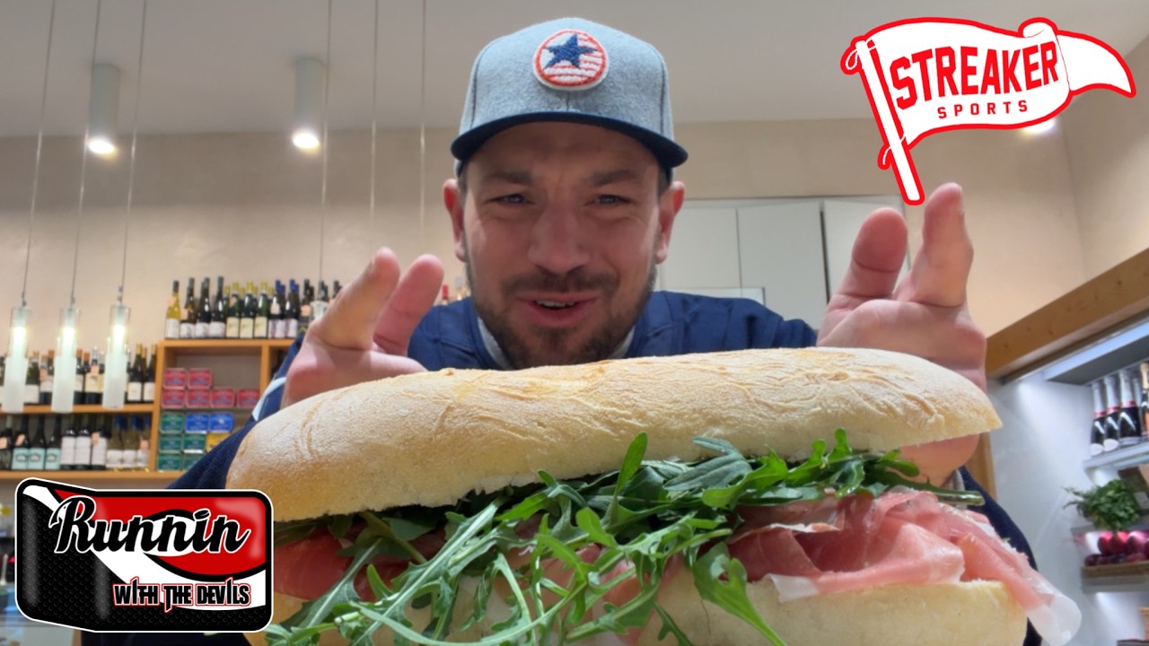 Видеоблог о хоккейном матче на Олимпийских играх в Милане, часть 5: Сэндвич, изменивший мою жизнь...