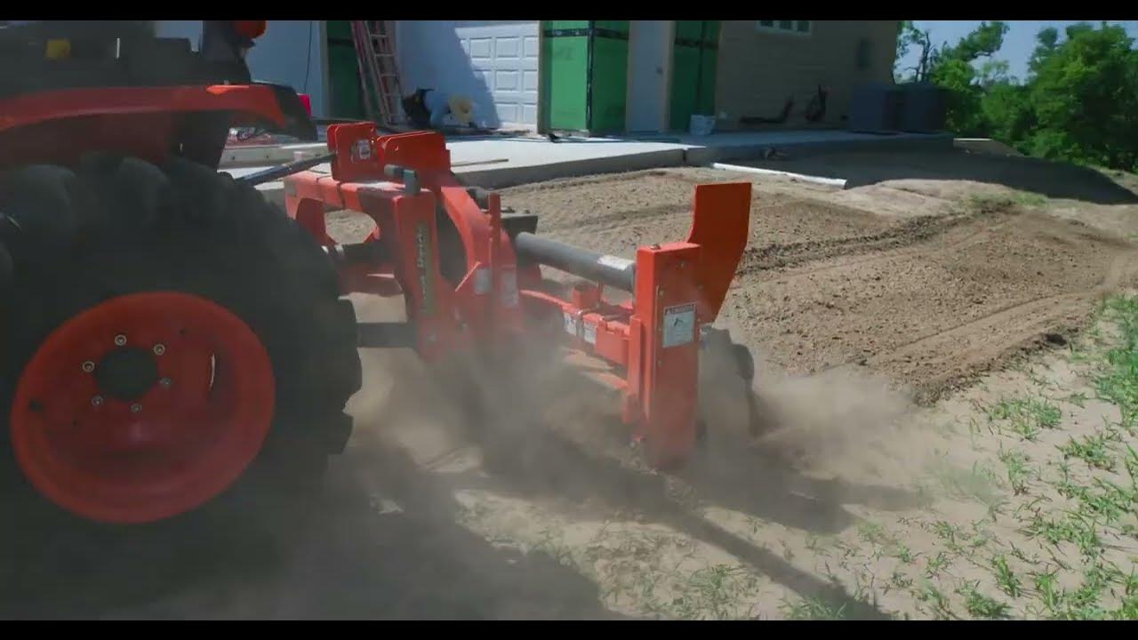 Land Pride PR10 Series Powered Rake YouTube