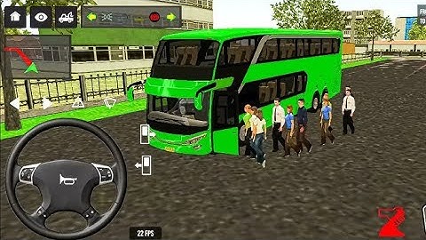 Indonesia Coach bus driving | Euro bus simulator 2025 Android gameplay #game 1 Part 22
