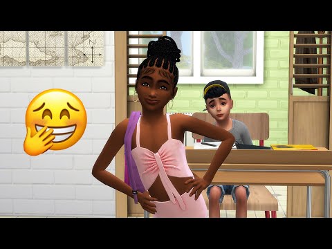 Видео: WORE A CROP TOP FOR MY CRUSH l MESSY l SIMS 4