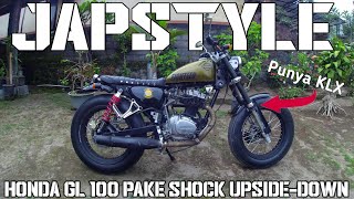 Honda GL 100 Custom Japstyle || Uses Upside-Down Shocks!!! Standard Engine!!!