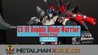 CS-01 Optimus Primal (Double Blade Warrior) - Third Party Throwdown #review #transformers