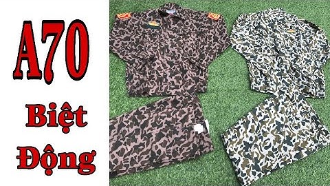 Da báo Đặc Công Biệt Động A70 siêu đẹp | SƯU TẦM |