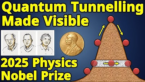 2025 Physics Nobel Prize Explained | Quantum Tunnelling Made Visible | Quantum Computers