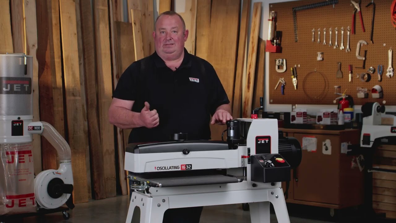JET JWDS-1632 Oscillating Drum Sander