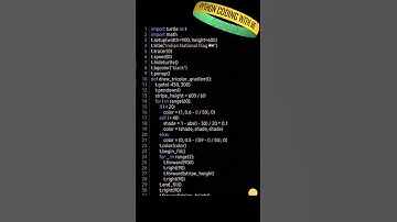 Happy Independence Day with Python Turtle Coding |Python tutorial for beginners|
