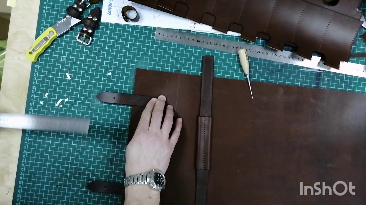 Leather Knife Roll DIY. Скрутку из кожи своими руками. YouTube