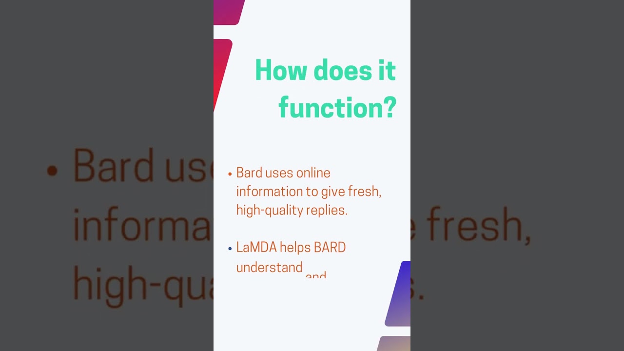 Everything about BARD AI