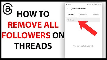 How to Remove All Followers on Threads