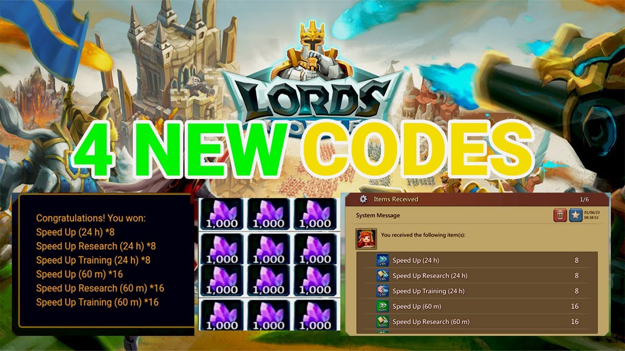 Lords Mobile Codes (July 2023) - Free Boosts & Gold - N4G