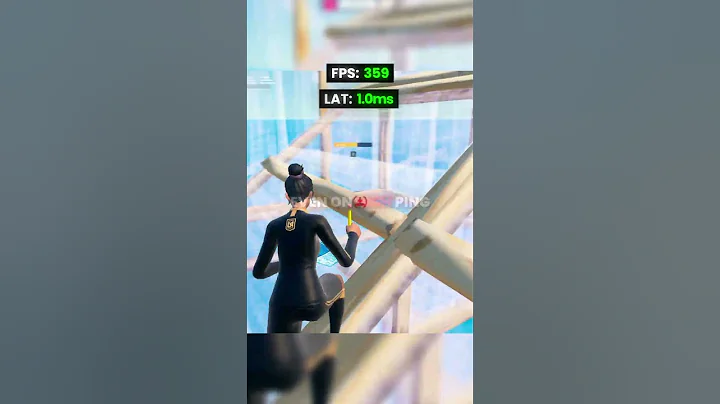 How to INCREASE FPS & REDUCE PING in Fortnite! #fortnite #gaming #fortniteclips