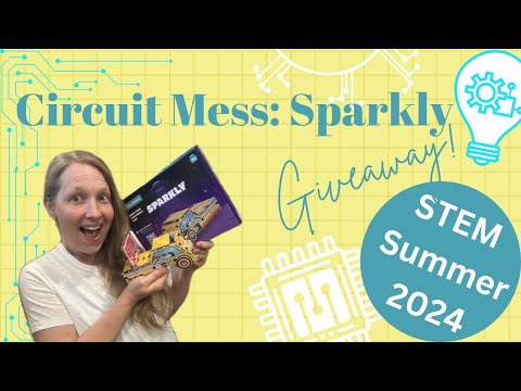 STEM Summer with Circuit Mess | Sparkly | Free Giveaway | Homeschool
