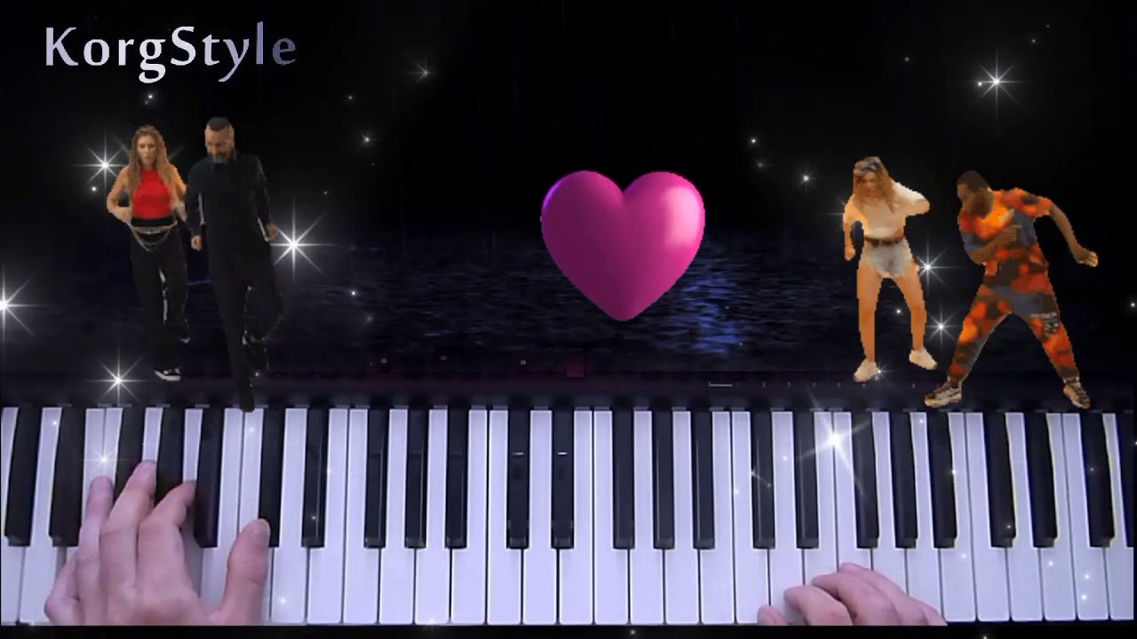 New italo disco. KorgStyle & Modern Martina - Nonstop music. (korg pa-900). Remastering Dj Pilula.