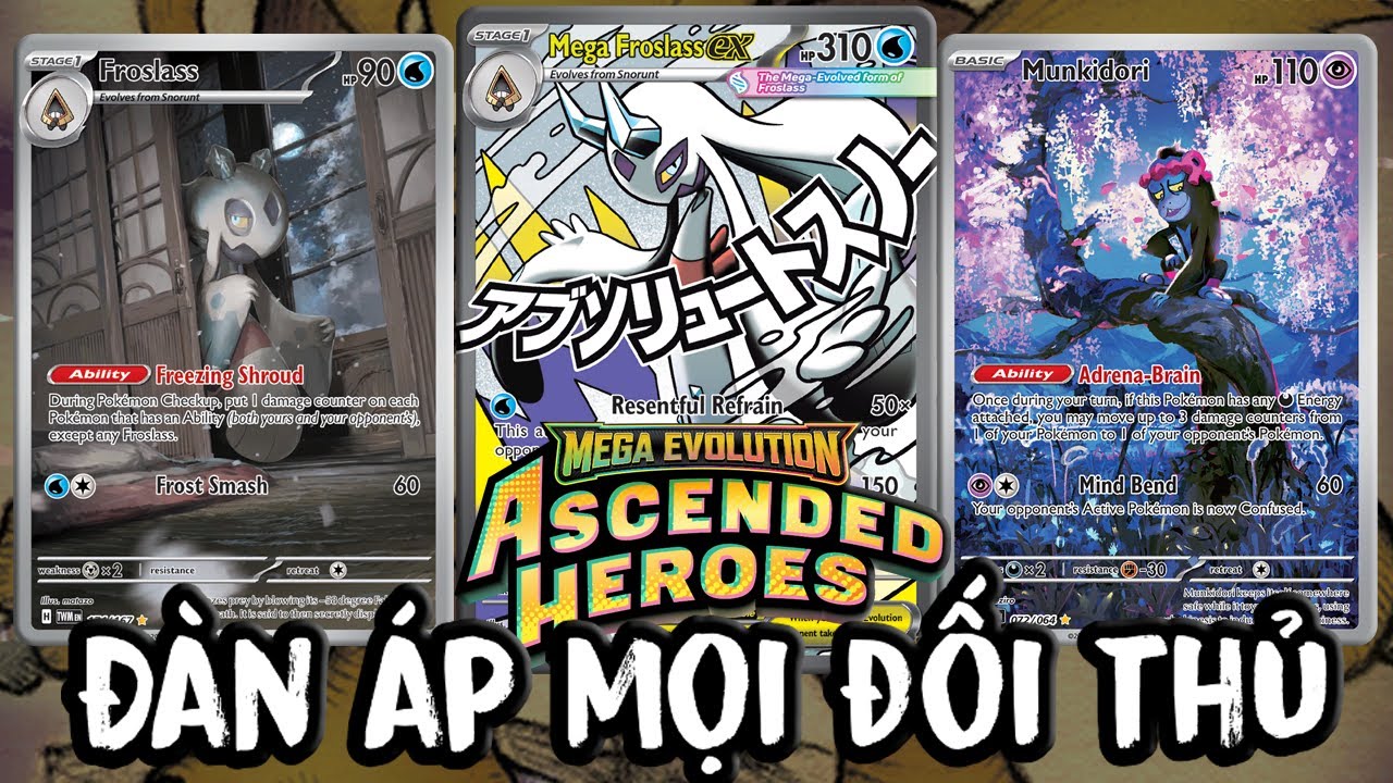 POKEMON TCG LIVE | Mega Froslass ex Standard Deck - Ascended Heroes