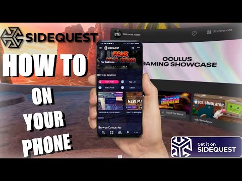 How To Use SideQuest On Your Phone To Sideload Games To Oculus Quest 1 And 2 (no PC Required)