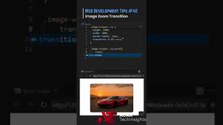 🔥 Image Zoom Transition in CSS 🤯  Smooth Hover Zoom Effect Tutorial #shorts #viralshort #coding