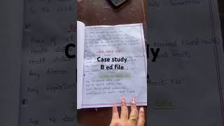 Case study file for b ed internship #microteaching #practice #teachingplan #teaching methods#school