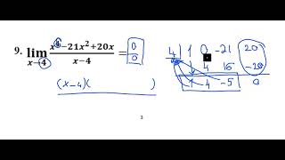 Limit F(x) by Div 2