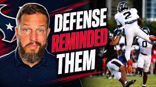 Houston Texans Training Camp Day 11: The Defense Marked Their Territory