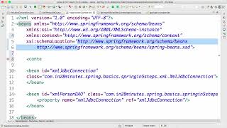 16  Step 23   Mixing XML Context with Component Scan for Beans defined with Annotati