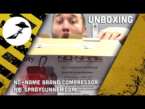 Unboxing: No-Name Brand Compressor From Spraygunner.com