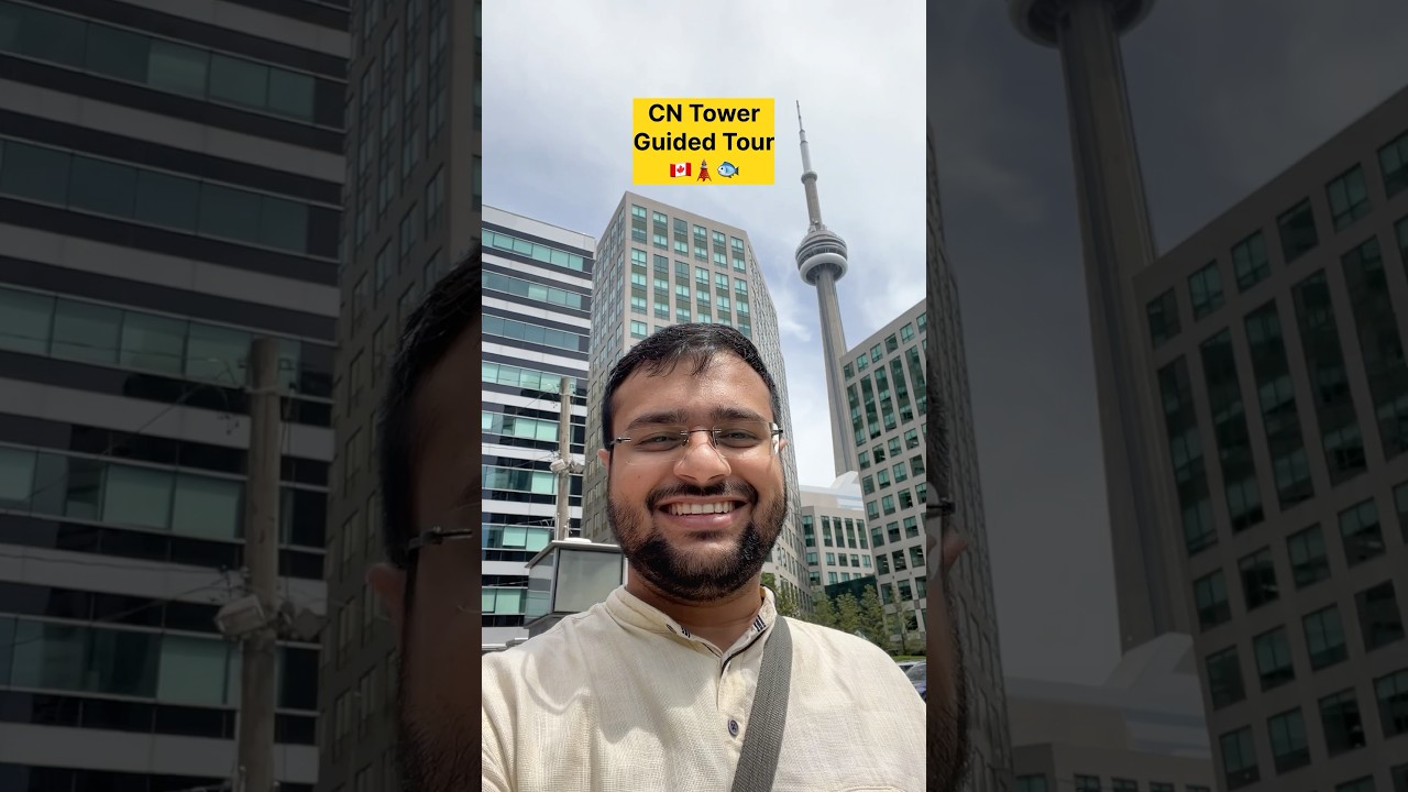 CN tower guide 🇨🇦🗼🐟 