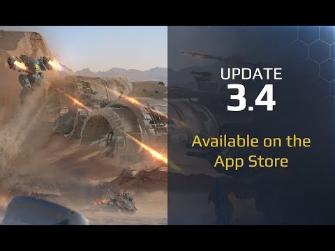 War Robots update 3.4 available on the AppStore! - War Robots update 3.4 available on the AppStore!