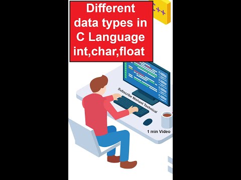 C Language - What are different types of Data Types | Data Types in language