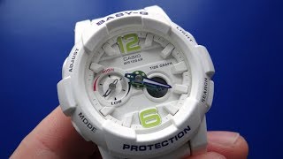 Видео Женские часы CASIO BGA-180-7B2 (автор: Николай gvgg4)