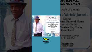 | Funeral Service Announcement #obituariesjm #jamaica #jm