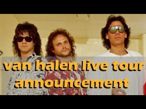 van halen announce tour live mtv