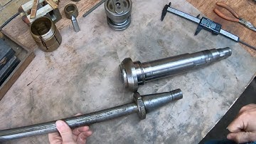 Archdale Vertical Mill - INT40 taper conversion - (ISO40 / DIN 2080) - Part 2: Cutting The Taper