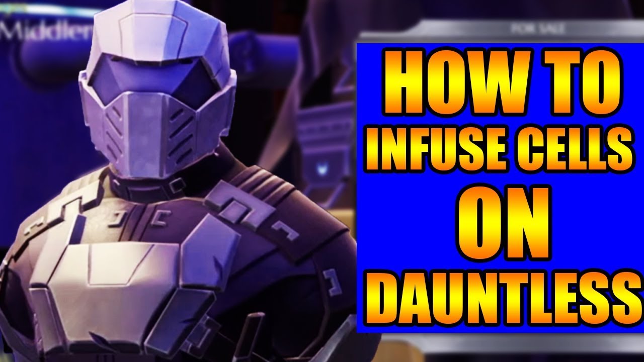 Dauntless - How To Infuse Cells In Dauntless On PS4
