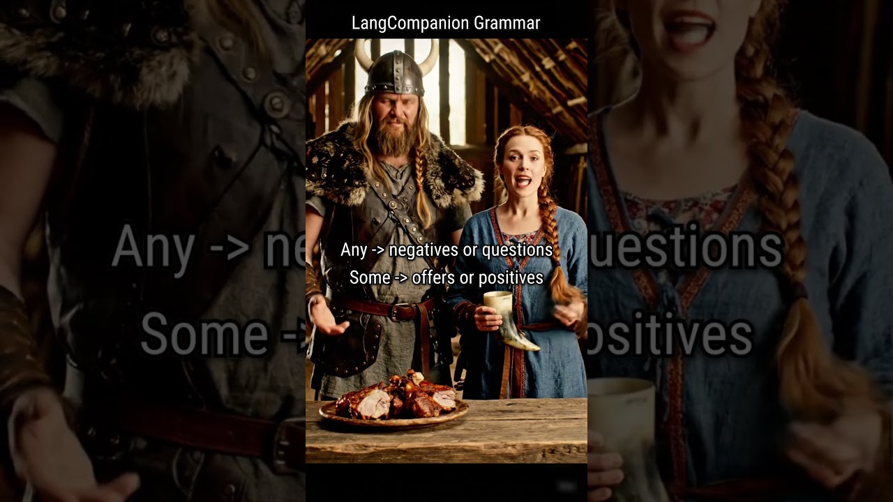 Some vs Any Explained with Vikings ⚔️ LangCompanion Grammar 